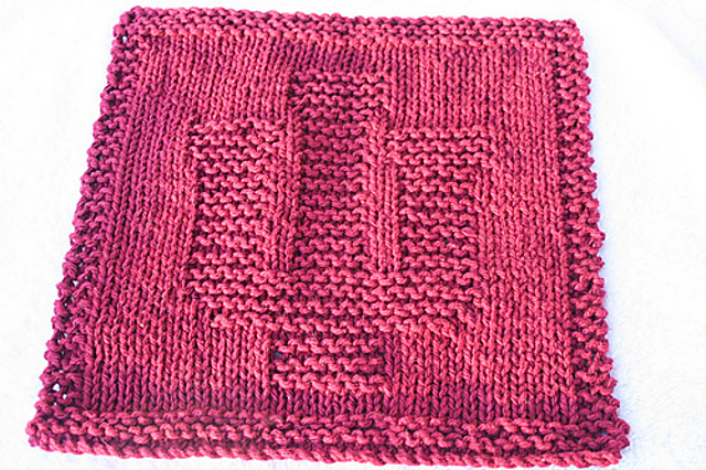 Bloomington Hoosier Dishcloth