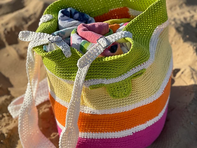 Ravelry: Summer Tote Bag pattern by Crochet With Tiffany