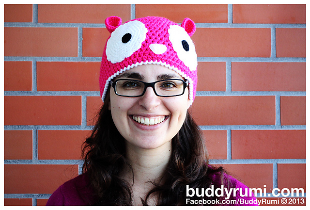 Big Eyes Crochet Hat