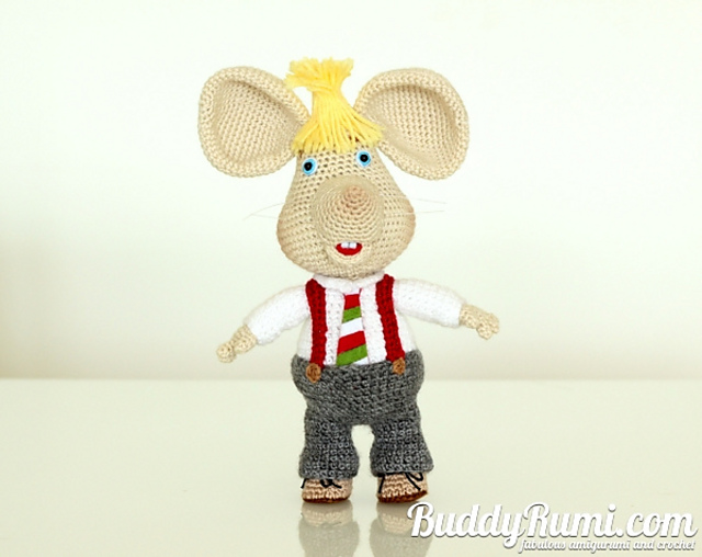 Topo Gigio Italian Tie