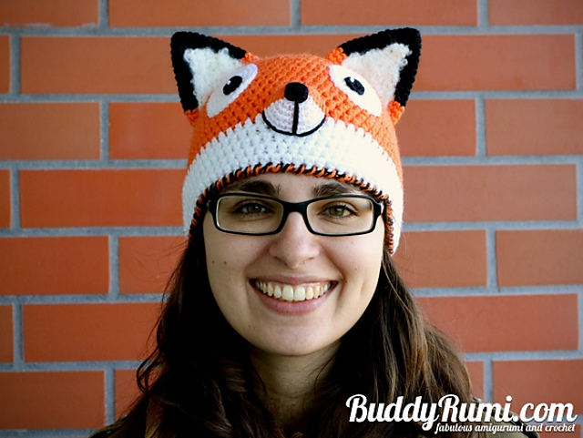 Fox Crochet Hat