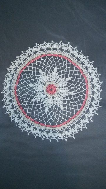 Victorian Floral Doily
