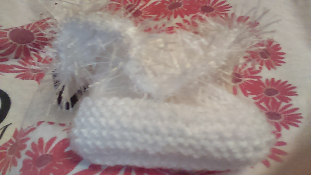 Ruffle Fur Booties