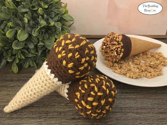 Chocolate Ice Cream Cone