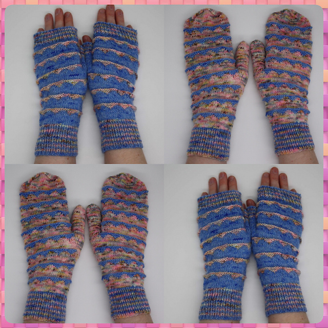 Bunting Mittens