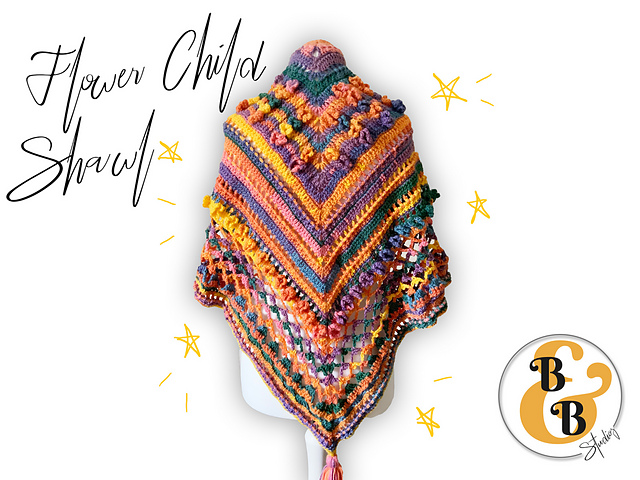 Flower Child Shawl