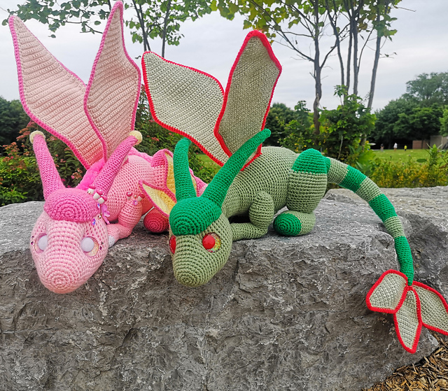 Ravelry: Flinx the Dragonfly Dragon pattern by Bunnies and Beasts