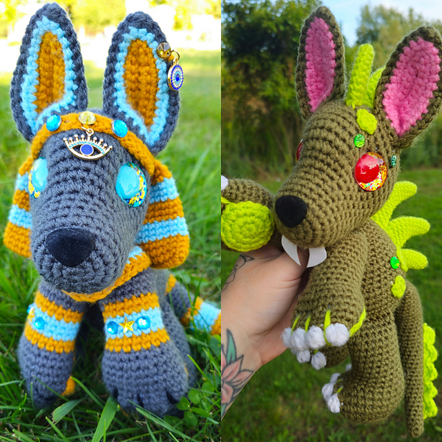 Mini Mythical Pup Duo