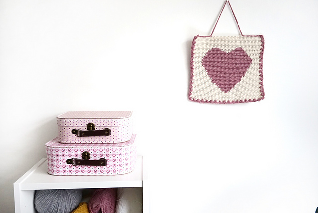 Valentine's Tapestry Heart