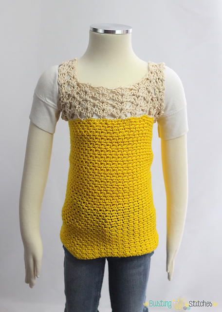 Yellow Lacy Shirt