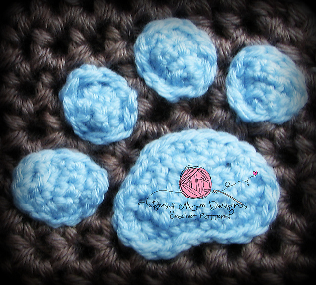 Paw Print Appliqué