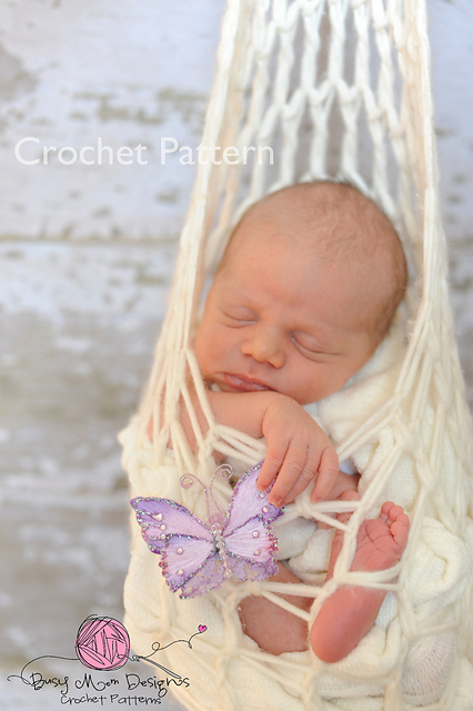 Stork Pouch Hanging Pod - Photography Prop