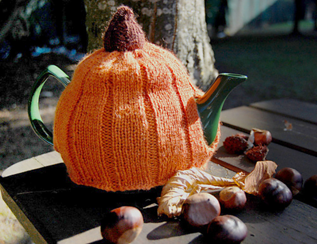 Halloween Pumpkin Tea Cosy