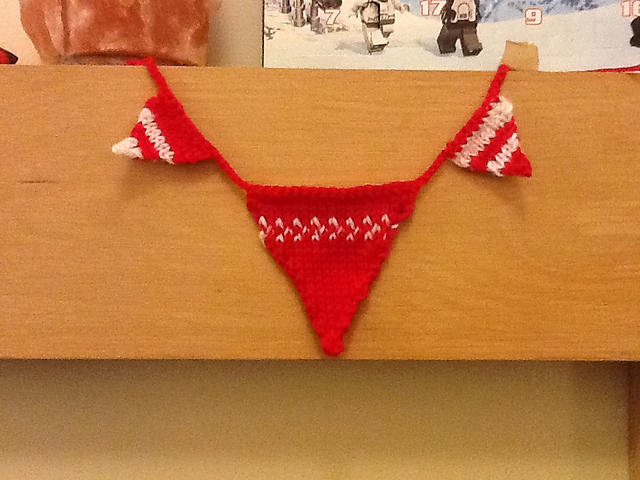 Mini Christmas bunting