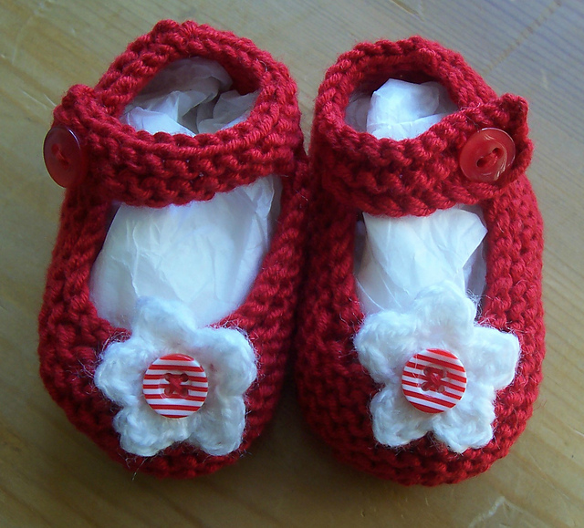 "Daisy" Baby Shoes