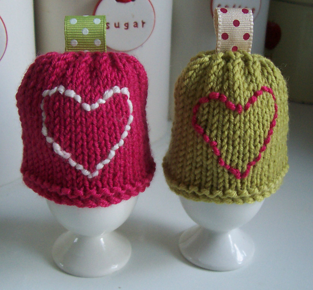 "Heart" Egg Cosy