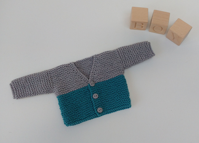 Louis Premature Baby Cardigan