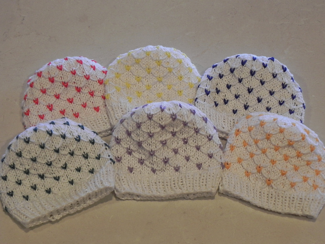 Preemie Color Pop Trellis Hat