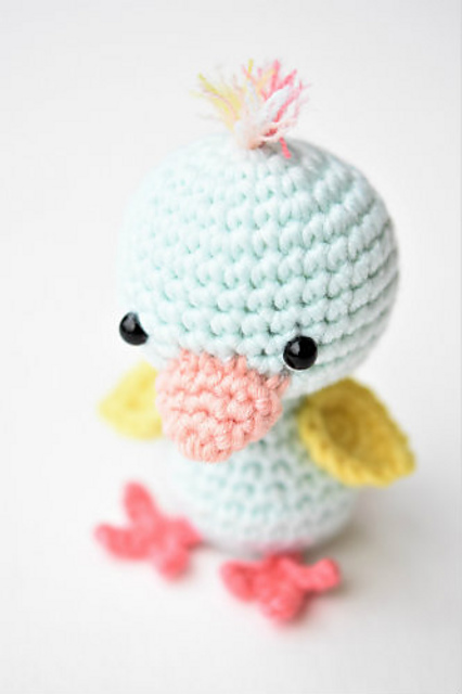 Little friendly duck