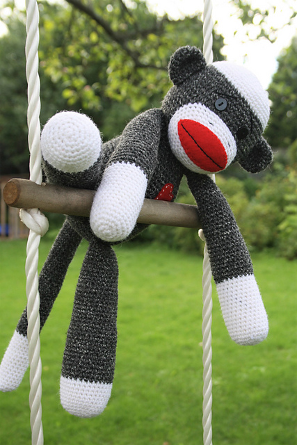 G*D様 monkeystickII76MH Ravelry: Sock monkey pattern by Mari-Liis Lille
