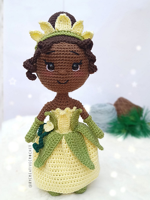 Ravelry: Princesa Tiana pattern by Angelica Sanchez