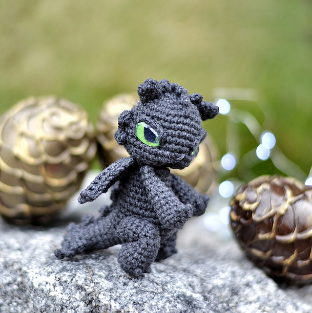 Miniature black Dragon