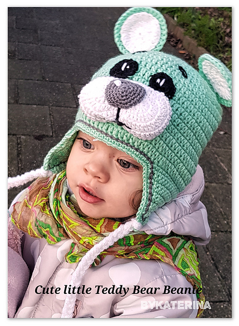 Teddy Bear Beanie