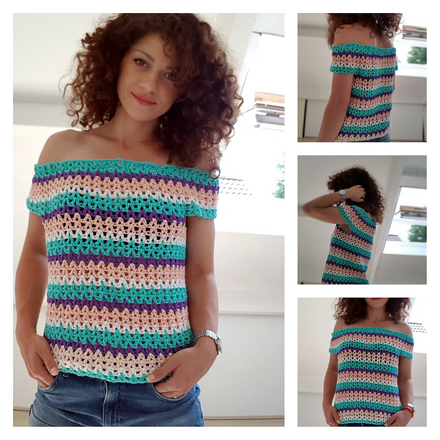 Happy Colors Scrappy Blouse