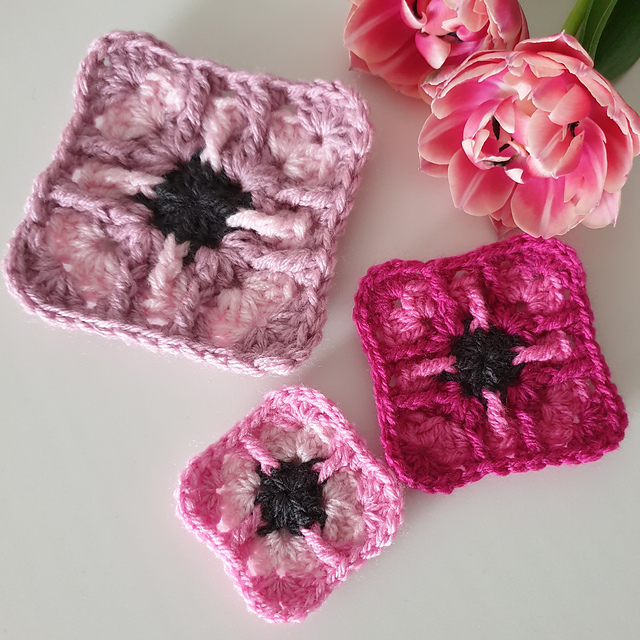 Vibrant Butterfly Square