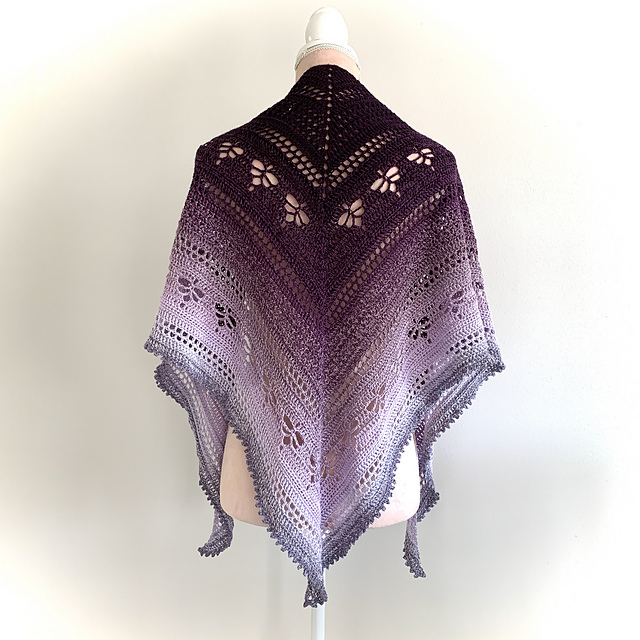 Timetraveler shawl