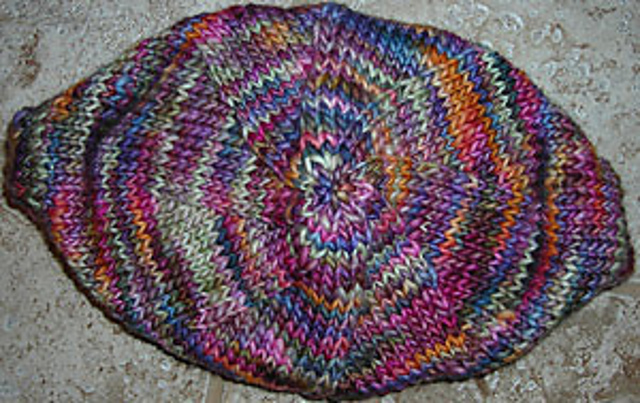 Spiral Top Beanie