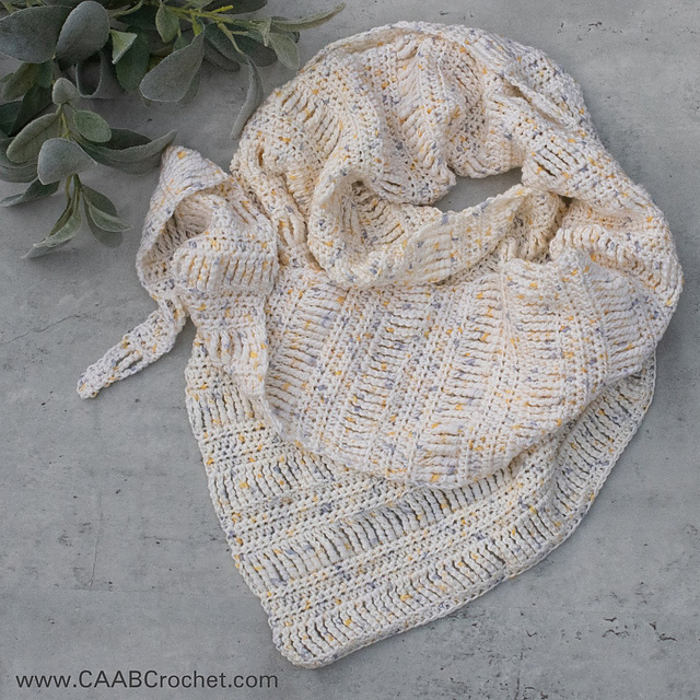 Sand Drift Asymmetrical Scarf