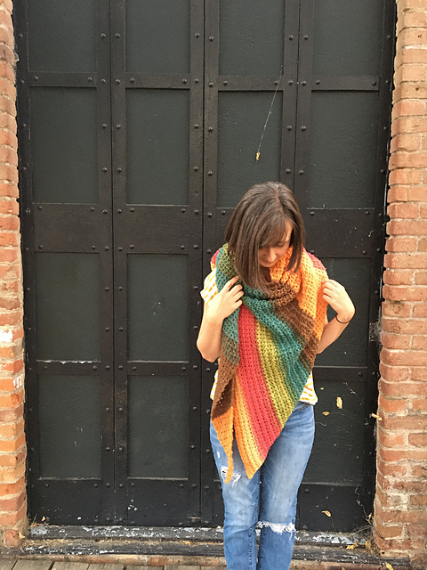 Autumn Cascades Scarf