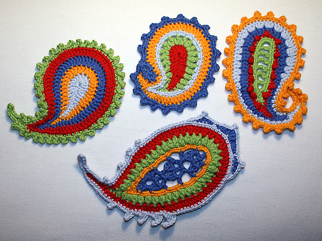 Ravelry: Paisley X4 pattern by CAROcreated design