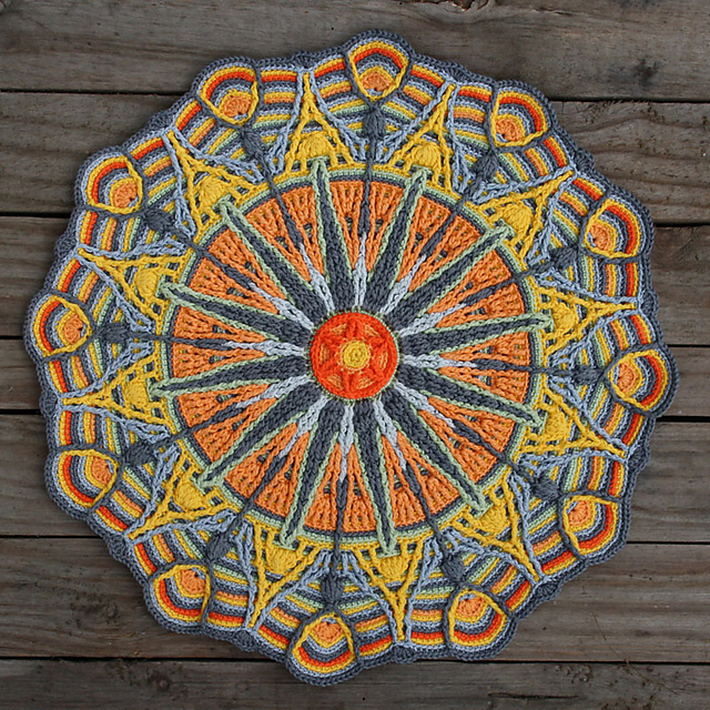 Ravelry: Overlay Mandala No. 6 pattern by CAROcreated design