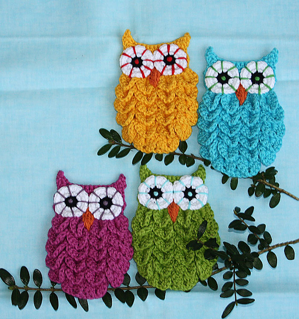 Crocodile Stitch Owl