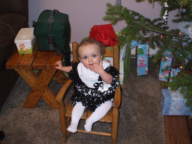 Baby Party Dress in Ruffles