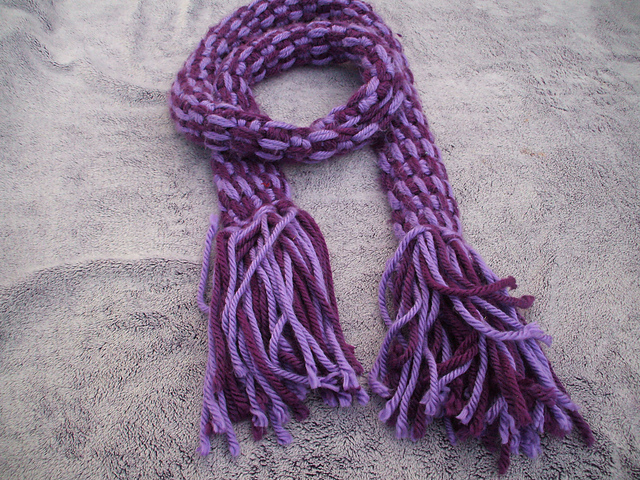 Warm and Cozy Super-Fast Scarf