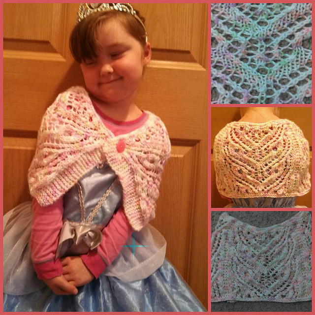 Princess Emily's Tiger's Eye Lace Capelett