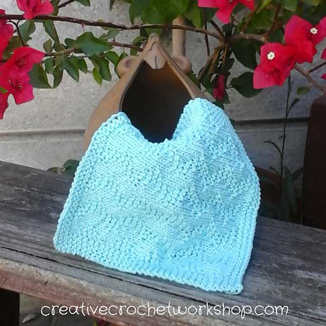 ZigZag Stitch Dishcloth