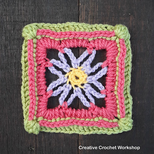 Loopy Love Granny Square