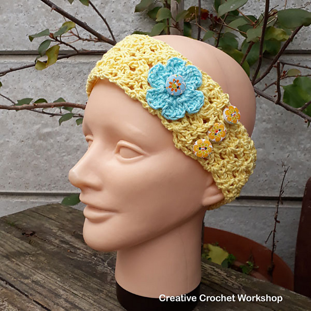 Lemon Spa Shells Headband