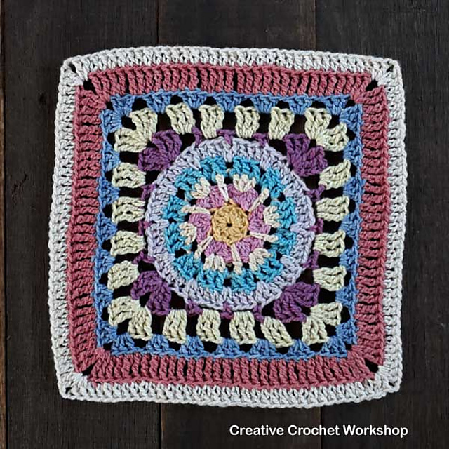 Scrappy Afghan Square 2018 Number Four