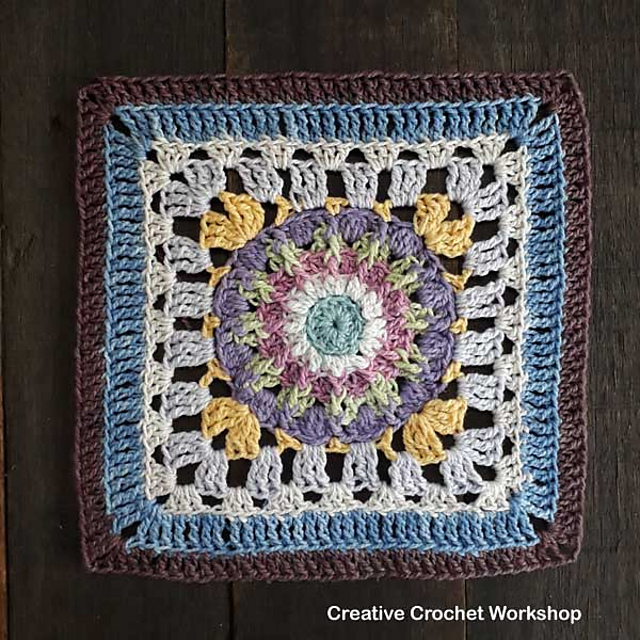 Scrappy Afghan Square 2018 Number Five