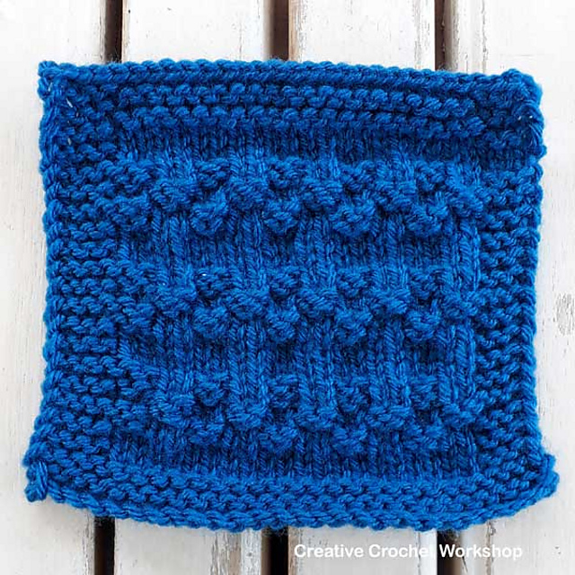 Wavy Bobbles Square