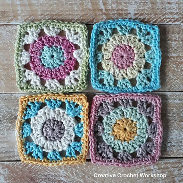 Polka Dot Mini Square