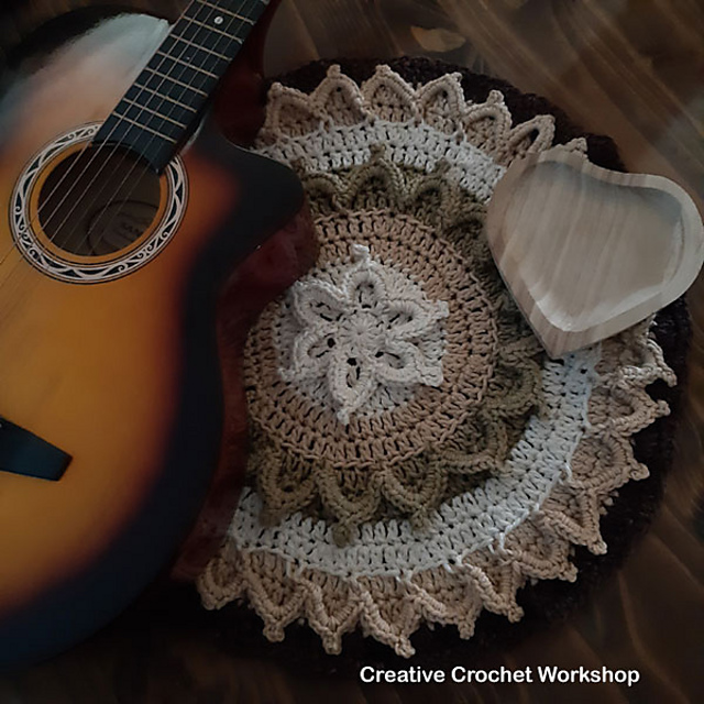 Boho Flair Table Doily