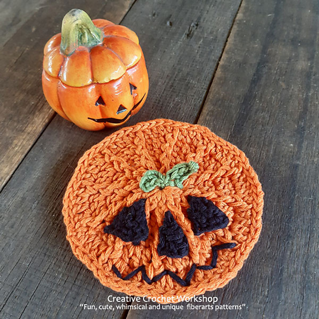 Halloween Pumpkin Coaster