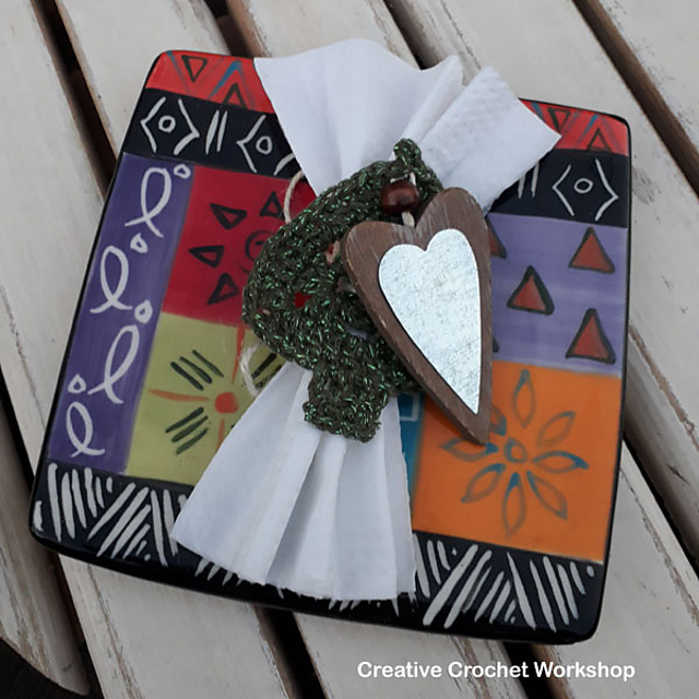 Christmas Granny Tree Napkin Ring