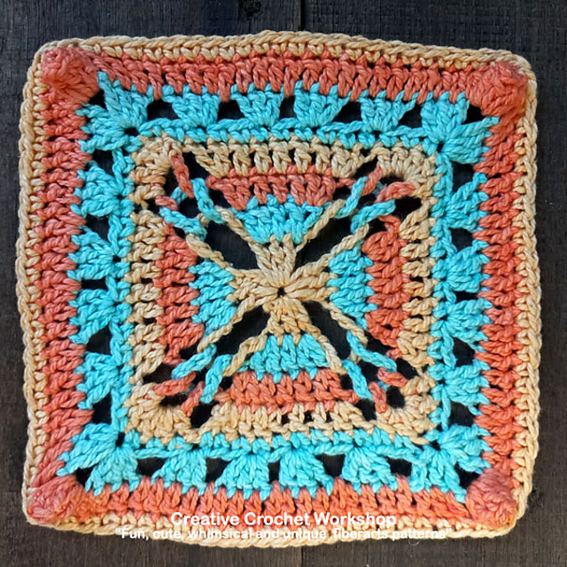 Hip Interlock Granny Square